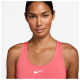 Nike Γυναικείο μπουστάκι Swoosh Medium-Support Padded Sports Bra